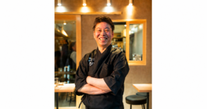 焼鳥おび オーナー兼店長の小尾直也氏